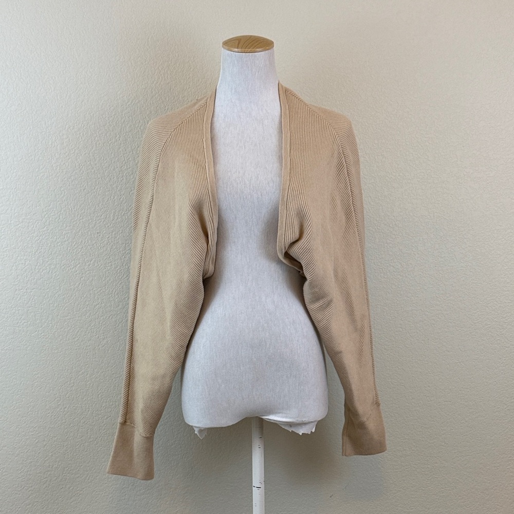 Jonathan Simkhai Standard Women's Tan Cardigan/Bolero Medium